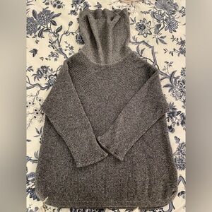 Talbots Gray Cowl Neck Sweater